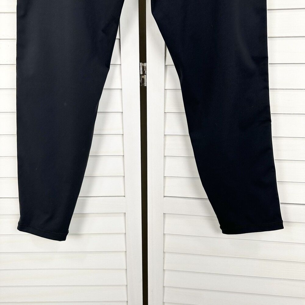 Zyia Active Pink Rainbow Luxe Ribbon Leggings Black 7/8 Size‎ 12 Glitter Stripe - Picture 8 of 10